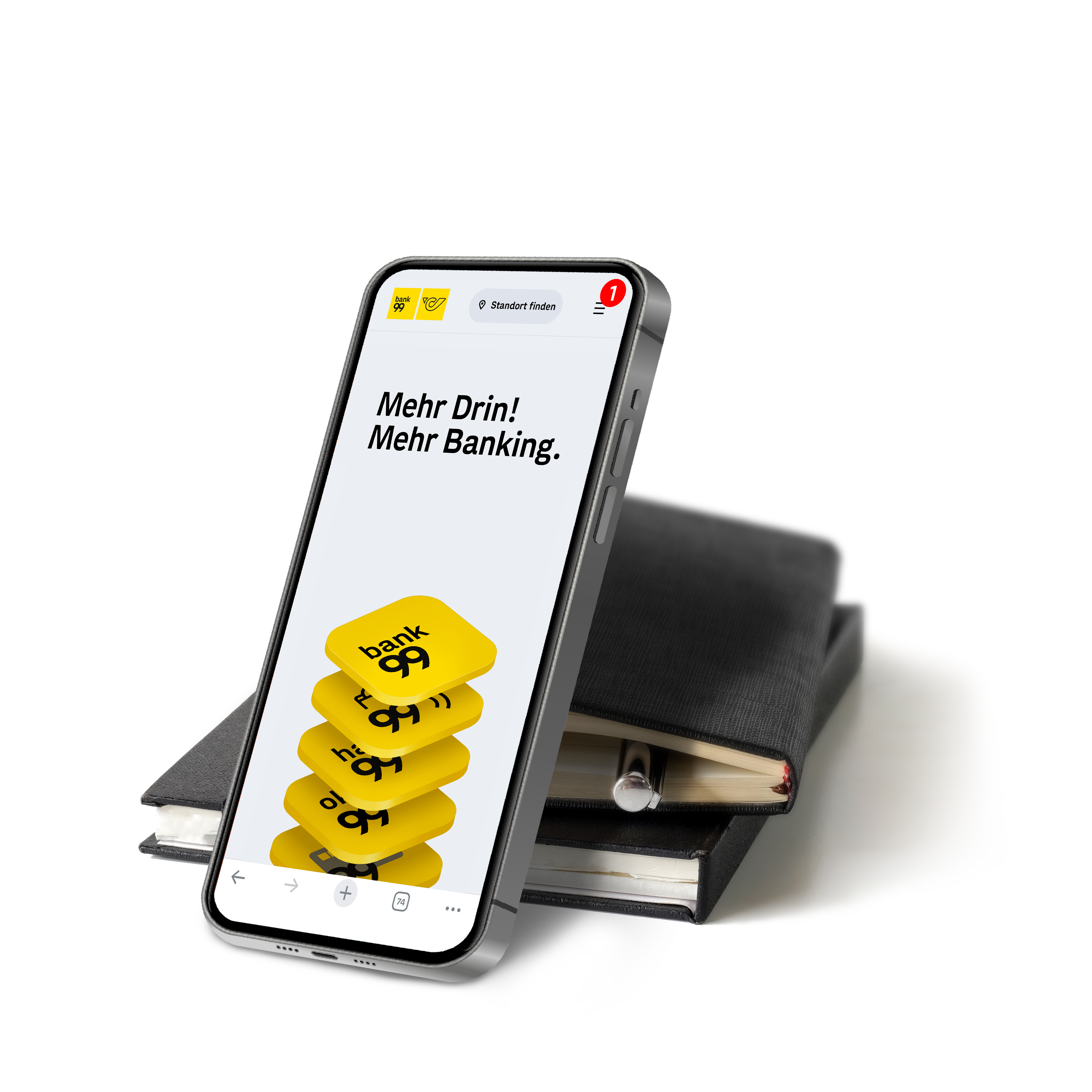 Services bancaires sur smartphone